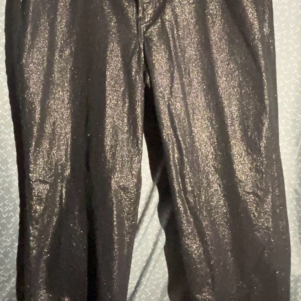 Old Navy Shimmering Black Pants Size 14